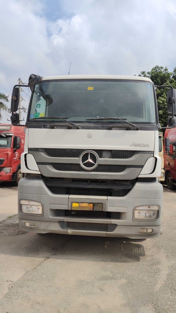 Used Tractor Truck For Benz 1840 Manual Transmission White 4×2 Good Condition For Sale - BENZ used truck for sale