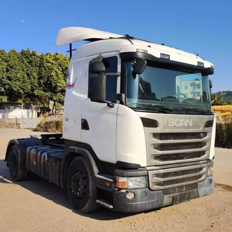 Used High-quality for Scania G410 White 4×2 Tractor equipped with DC13 Engine Truck Assembly for Sale - SCANIA used truck for sale