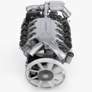 Used 8 Cylinders 15.928L Diesel Truck Engine OM502 610 HP Used Truck & Parts Crane Truck for Mercedes-benz