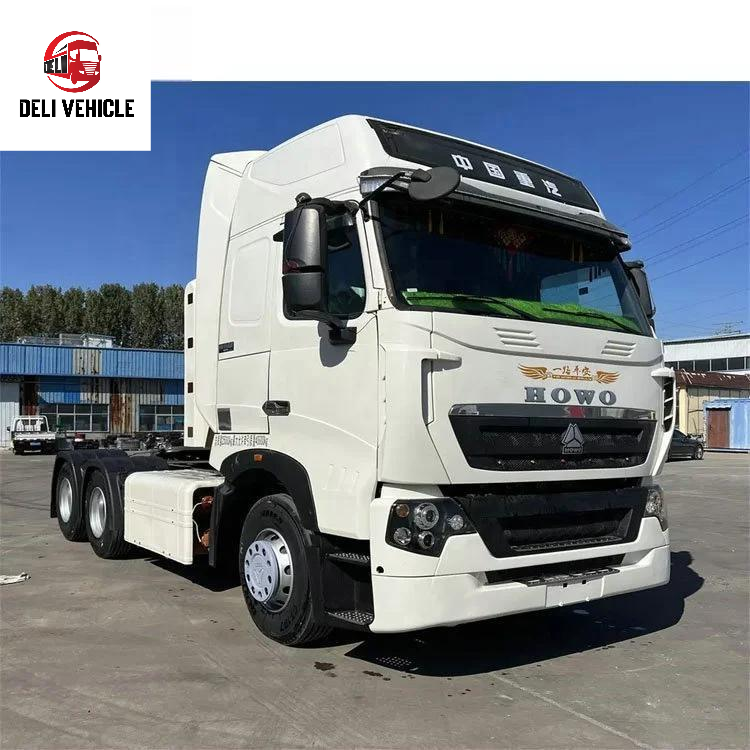 Used Sino Truck 430HP CNG Howo T7H for Howo Used Tractor - HOWO used truck for sale