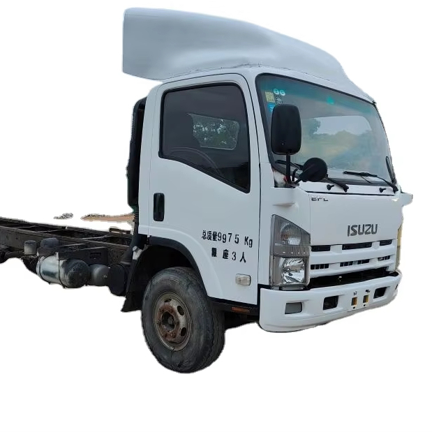Good Condition Used for Isuzu 700P Chassis Vehicle Manual Transmission Diesel Light Truck - ISUZU used truck for sale