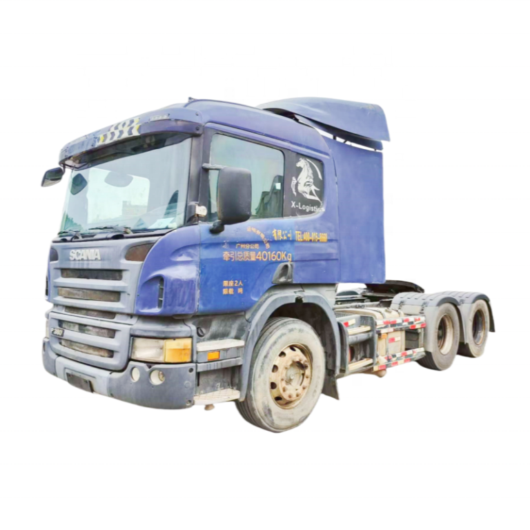 High Quality for SCANIA P380 6×2 Blue Best Price Heavy Cargo Tow Truck Used Tractor Truck