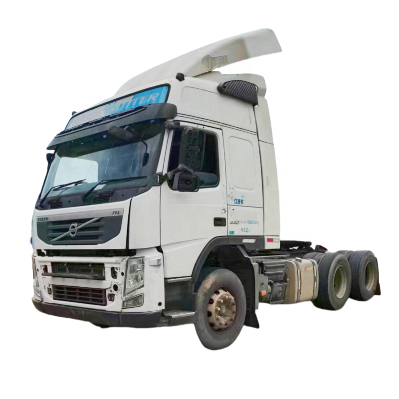 Lowest Price Used Tractor Diesel White for VOLVO FM440 6×2 2012 Manual Tow Tractor - VOLVO used truck for sale