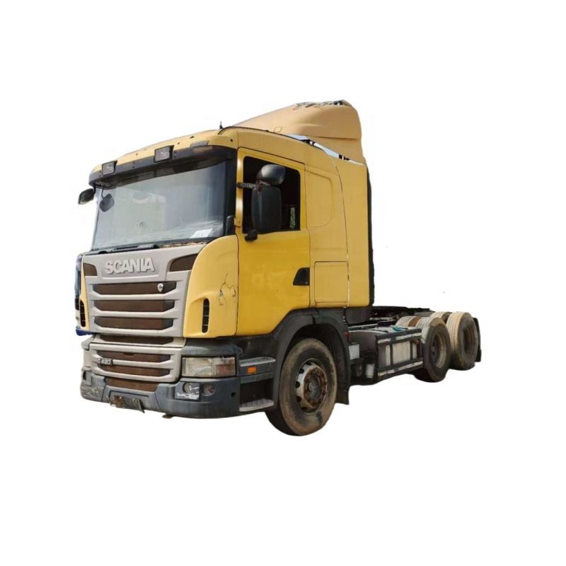 High Quality Tractor Tractor for SCANIA G420 6×2 Yellow Manual Transmission 2012 Diesel Tow Truck - SCANIA used truck for sale