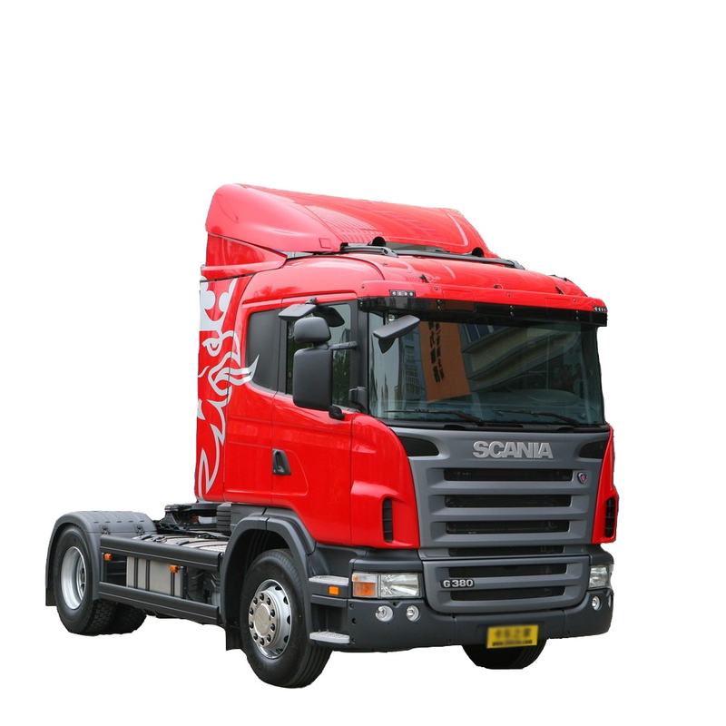 Best Price Used Tractor Truck for SCANIA G380 6×2 Red Heavy Cargo Tow Truck for Sale - SCANIA used truck for sale