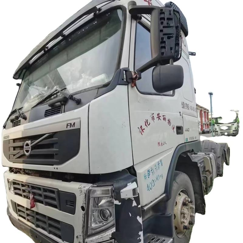 Factory Direct Second Hand for VO LVO FM440 Trailer Powerful Tractor Trucks Head 6X2 12 Wheels for Low Price Sale - VOLVO used truck for sale