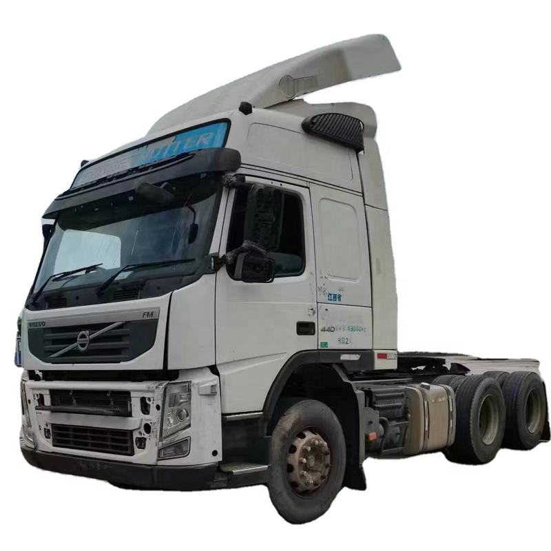 Used Truck Tractor Truck for Vo Lvo FM440 6X2 440Hp Trailer Head for Sale - VOLVO used truck for sale