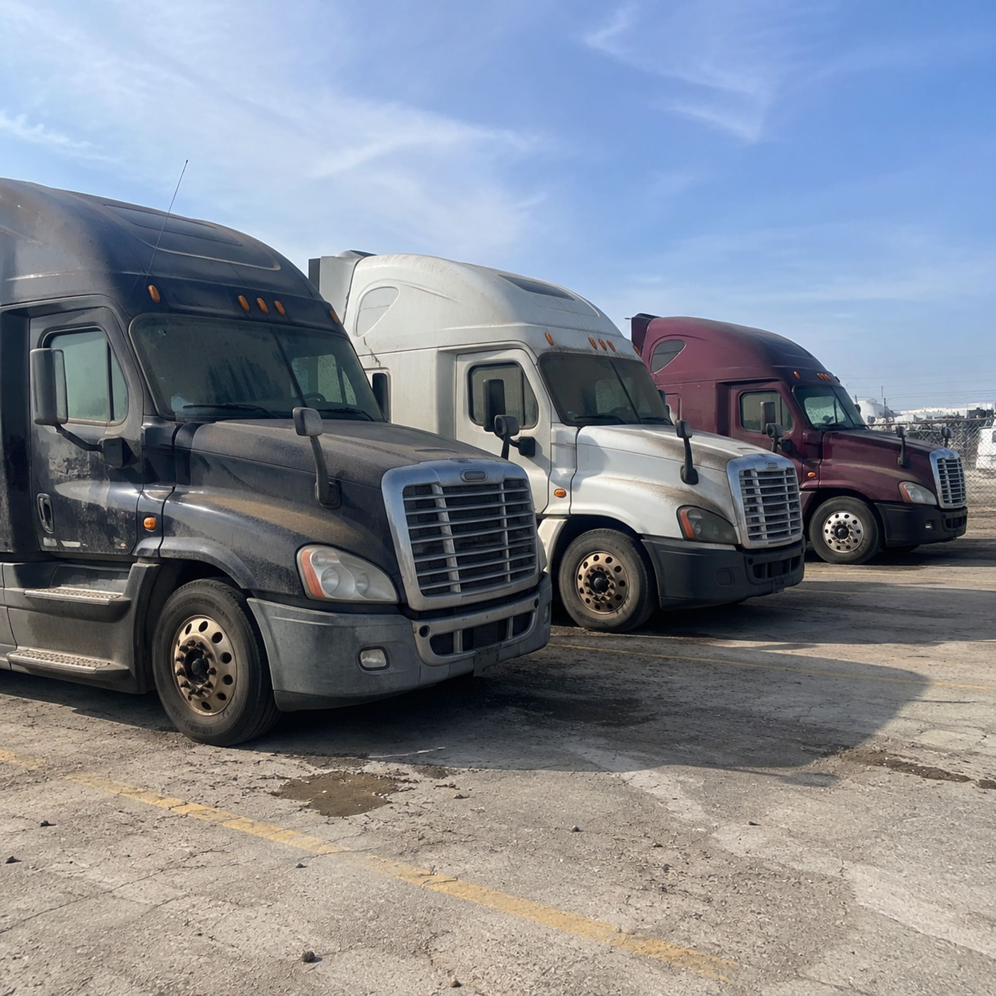 used semi-trucks for export from the US to Africa