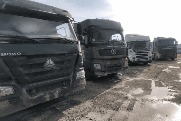dump truck trading margin distribution by brand and condition