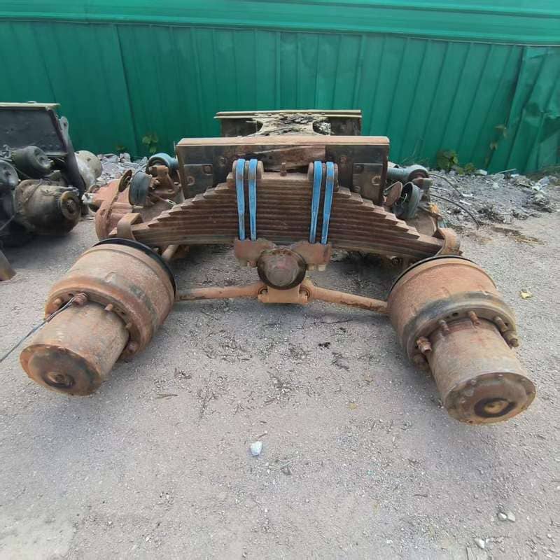 Used Drive Axle Rear Axle for Benz Assembly Heavy Duty Differential Housing Strong Load Capacity for 6×4 8×4 Dump Tractor Trucks