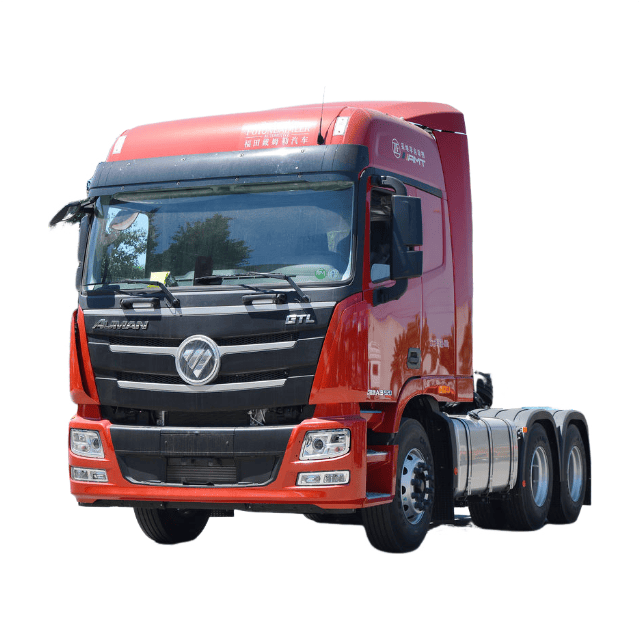 Tractor FOTON AUMAN 2020 Red 6×4 Used tractor/Second hand Good Condition heavy cargo tow truck