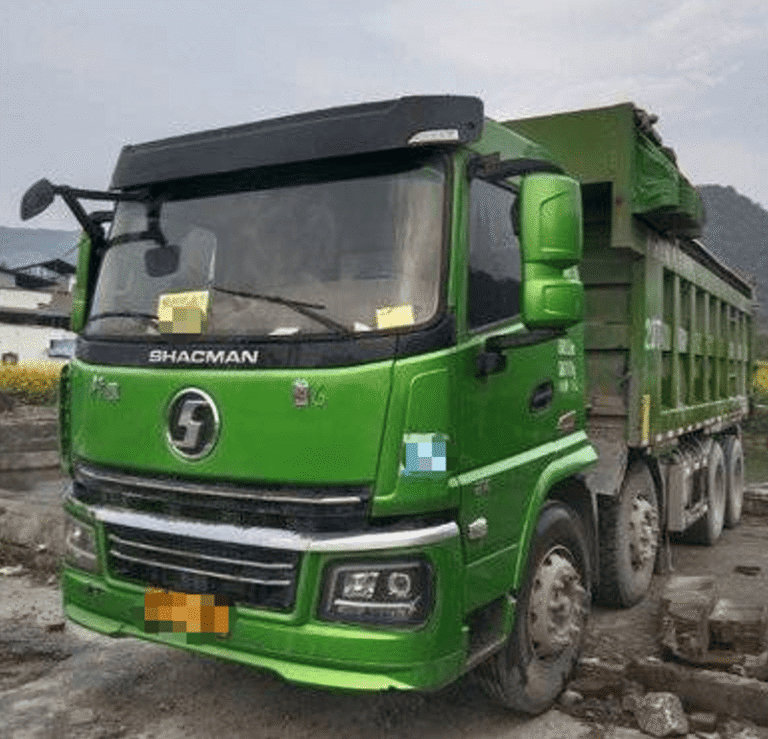 Used for SHACMAN Xuande Wing 6 8X4 Dump Truck 270HP for Weichai Engine 12 Wheeler Tipper 6.8m Euro 5 Used Tipper for Sale