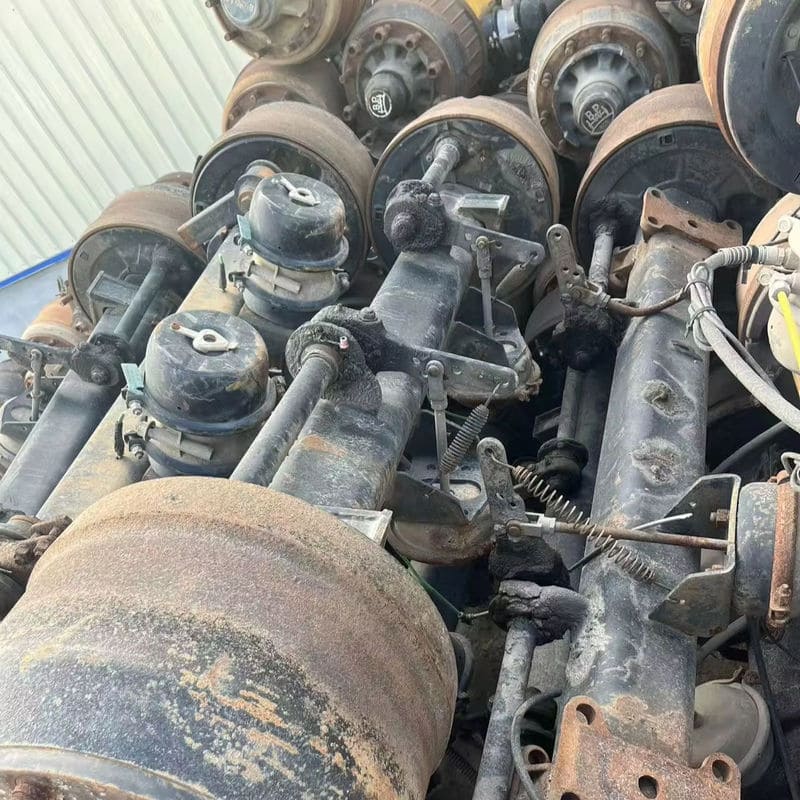 Good Condition Second Hand 13/16T Axle for Fuwa & BPW Used Trailer Axle for Sale