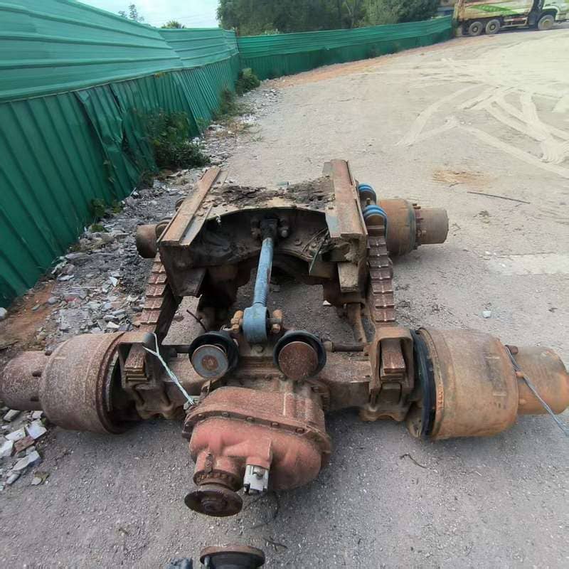 Used Drive Axle Rear Axle for Benz Assembly Heavy Duty Differential Housing Strong Load Capacity for 6×4 8×4 Dump Tractor Trucks