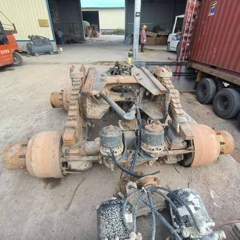 Howo AC16 HC16 Rear Axles Assembly Heavy Duty Rear Axle Complete Differential Housing Final Drive for Sinotruk Trucks