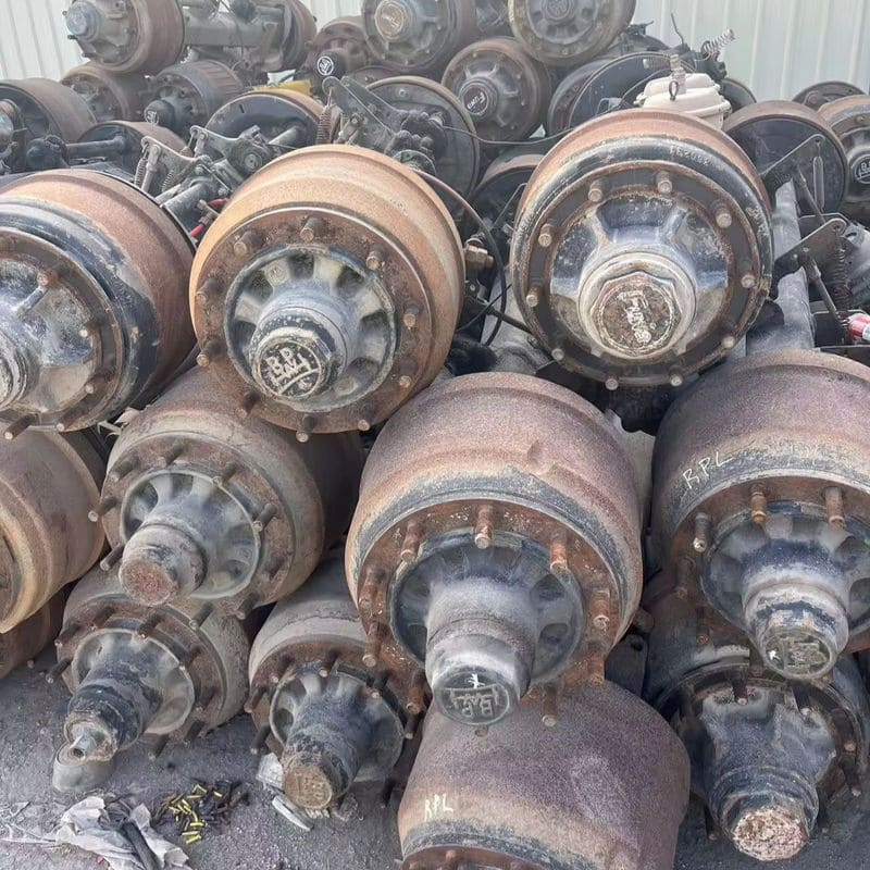 Good Condition Second Hand 13/16T Axle for Fuwa & BPW Used Trailer Axle for Sale