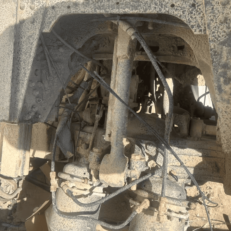 FUTON AUMAN Double Drive Rear Axle Assembly Strong Axle Housing Durable Differential Final Drive for 6×4 Dump Tractor Units
