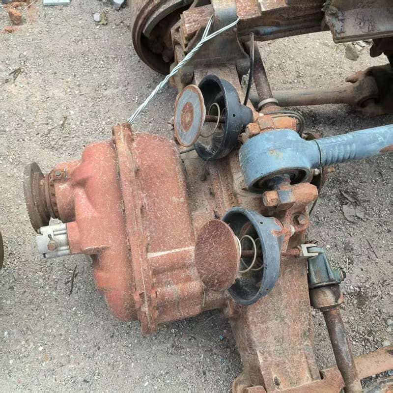 Used Drive Axle Rear Axle for Benz Assembly Heavy Duty Differential Housing Strong Load Capacity for 6×4 8×4 Dump Tractor Trucks