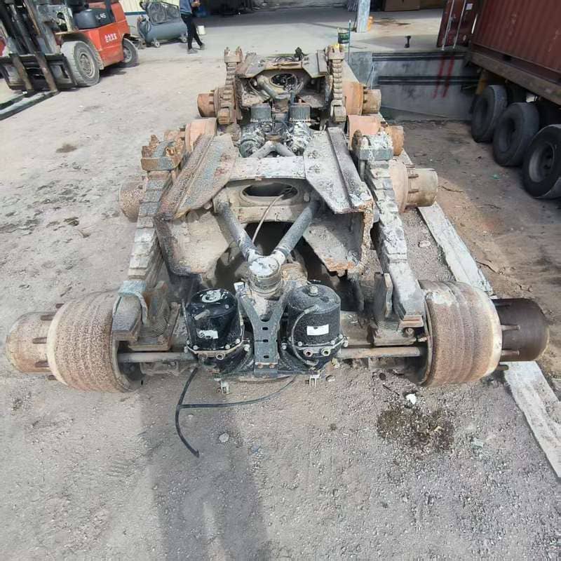 Howo AC16 Double Drive Rear Axle Assembly Housing Powerful Differential Final Drive for Construction Dump Trucks