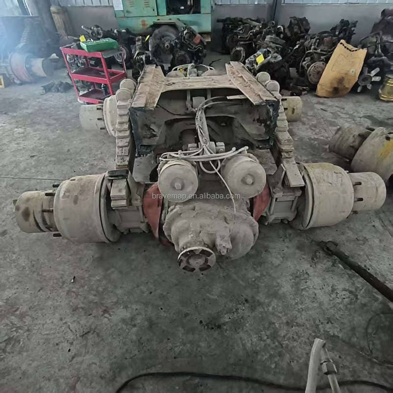 Shacman Double Drive Rear Axle Assembly Strong Axle Housing Durable Differential Final Drive for 6×4 Dump Tractor Units