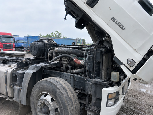 Checking the engine, chassis, and mechanical components of a used tractor