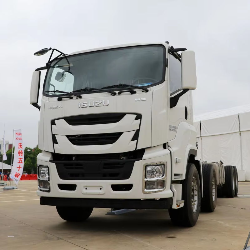 Second Hand for Isuzu Giga 520HP 8*4 Heavy Tractor Euro 6 Truck Specialized Operation Vehicle Chassis Used Truck for Sale - ISUZU used truck for sale