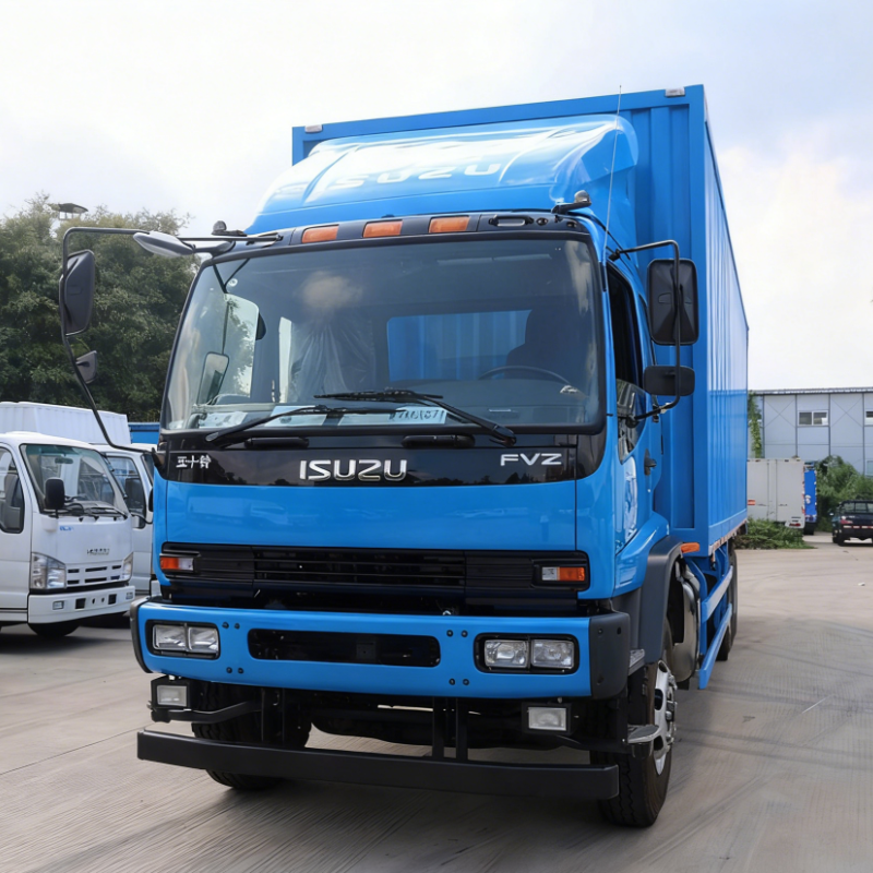 Used Hot Sale for Qingling for Isuzu FVZ Heavy Truck Euro 5 300Hp 6X4b Drive Wheel Manual Transmission Cargo Van - ISUZU used truck for sale