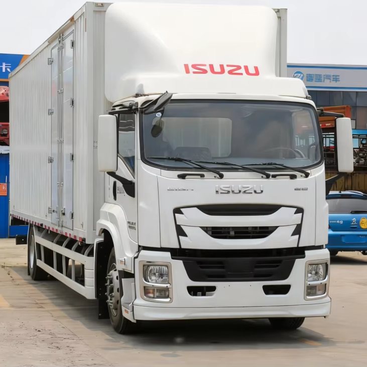 Good Condition Used for Isuzu Giga 205HP 4×2 Van Cargo Truck 10 Ton Payload Box Truck for Isuzu Truck for Sale - ISUZU used truck for sale