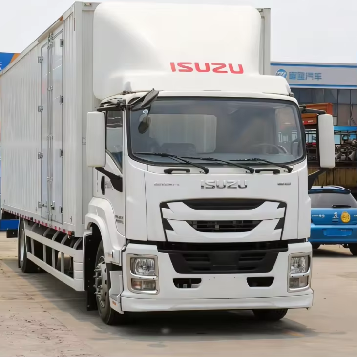 Second Hand for Isuzu Giga Van Cargo Truck 10 Ton Payload 4×2 Box Truck Good Condition Used Truck for Sale - ISUZU used truck for sale