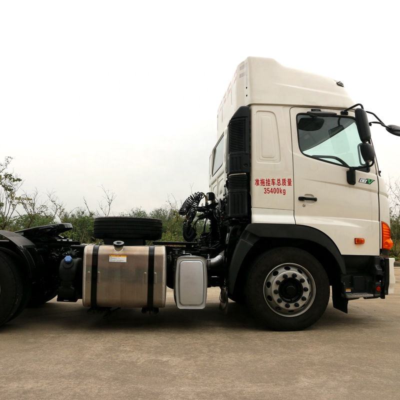 Full left side view of best price second hand Hino 700 Series 265HP 4x2 tractor truck, good condition used tractor with adequate stock