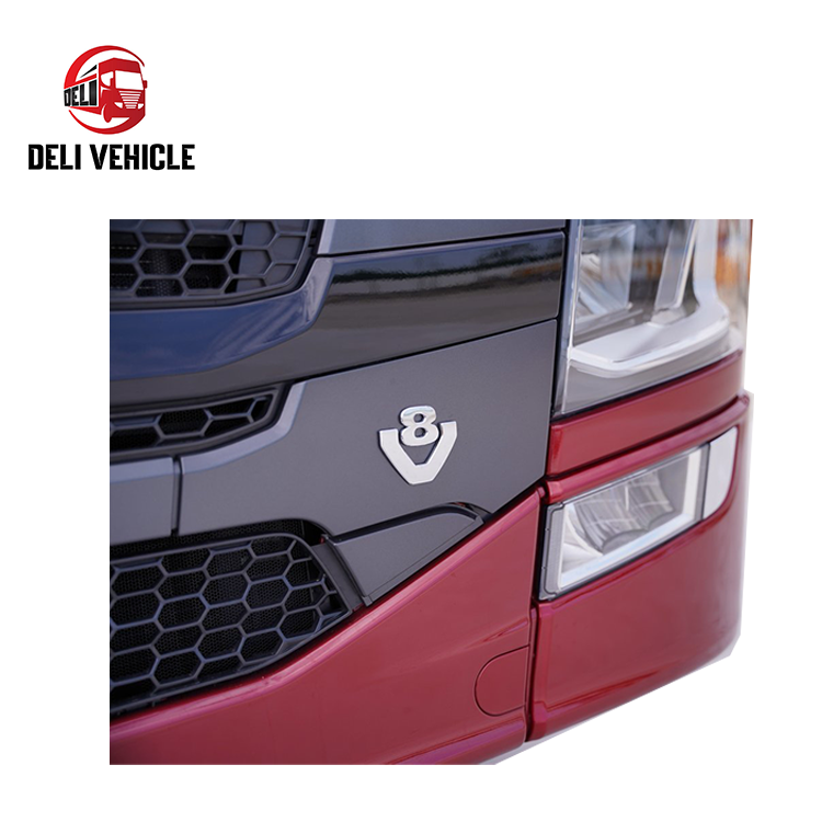 High quality for used scania S650 tractor used tractor's trucker tractor truck for sale, premium S series flagship heavy duty tractor showing brand logo on front grille, front close-up view