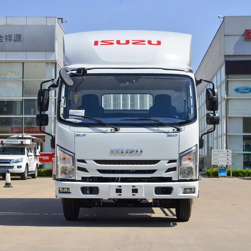Used for Jiangxi for Isuzu Em7 Truck Single-row Enclosed Van Truck Diesel Fuel Manual Transmission Type - ISUZU used truck for sale
