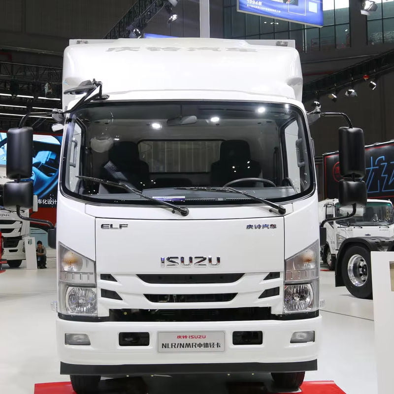 Used for Isuzu NLR for Qinglin Light Truck 4×2 Diesel Cargo Truck Good Condition Second Hand Euro 6 Diesel Truck - ISUZU used truck for sale