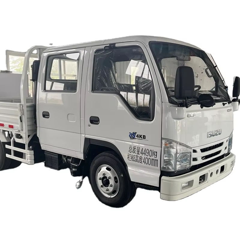 For Isuzu Truck 100P 131HP 4×2 Light Truck Manual Transmission Best Price Used Track Adequate Stock Light Duty Truck - ISUZU used truck for sale
