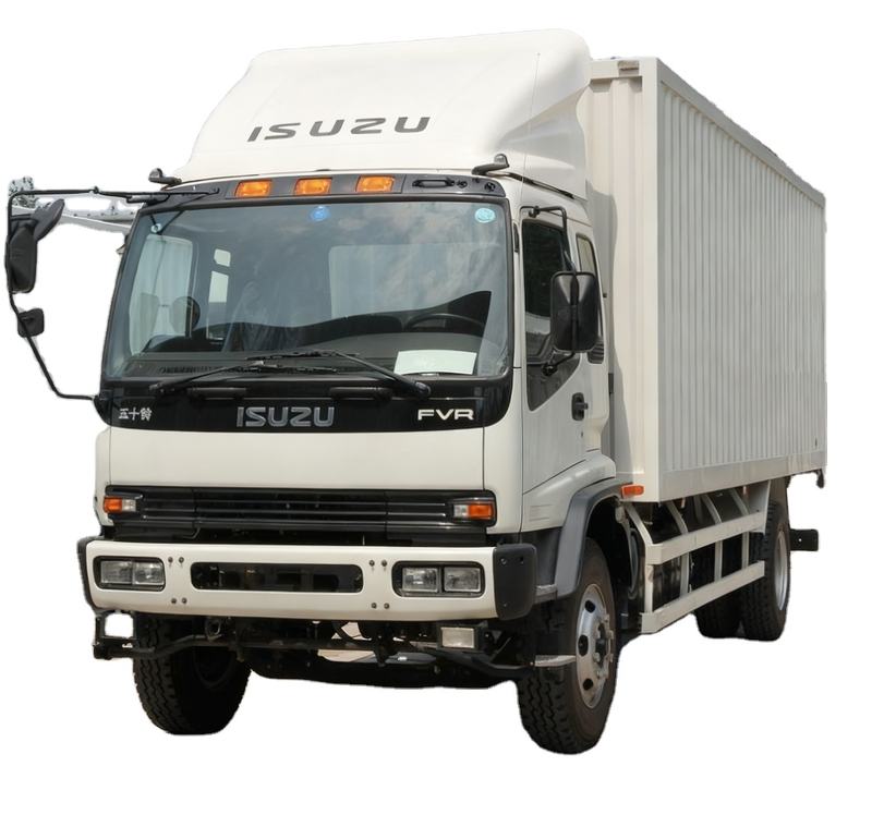 Second Hand for Isuzu Fvr Heavy Truck for Qing Ling 241hp 4×2 8.6m Box-type Cargo Truck Van Freight Truck - ISUZU used truck for sale