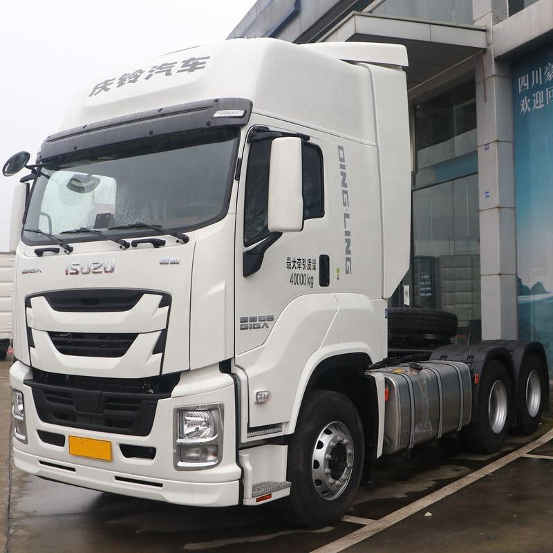 For Isuzu Truck GIGA Vc66 520HP 6×4 Tractor Truck High Roof Cabin Manual Transmission Best Price Used Tractor/Second Hand Heavy - ISUZU used truck for sale